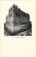 New York, Waldorf-Astoria luxury hotel. Blanchard Press
