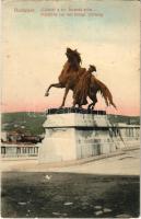 Budapest I. Csikós a kir. lovarda előtt. Taussig A. 3036. (Rb)