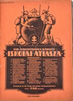 Kogutowitz Iskolai Atlasz. Jó állapotban, félvászon  védőkötésben