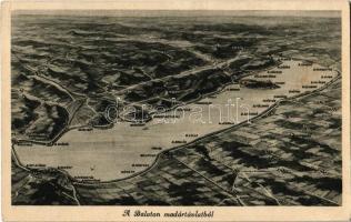 1943 Balaton, térkép (EK)