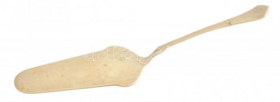 Wellner alpakka tortalapát, jelzett, foltos, h: 24 cm