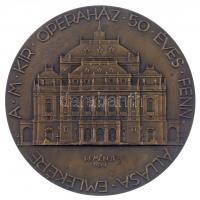 Reményi József (1887-1977) 1934. "A M. Kir. Operaház 50 éves fennállásának emlékére" Br em...