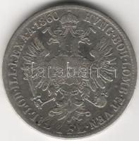 Ausztria/magyar veret  1860B 1G ezüst T:3/4 karc