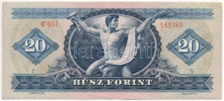 1969. 20Ft "C651 141365" T:II-,III Adamo F15