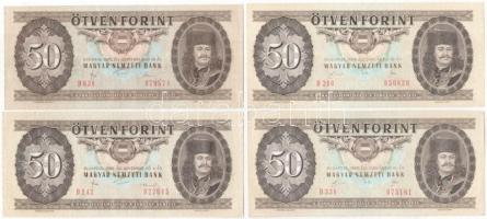 1980. 50Ft + 1986. 50Ft + 1989. 50Ft (2x) T:I-II