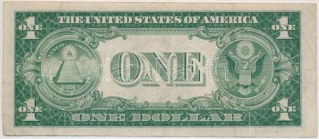 Amerikai Egyesült Államok 1946-1949. (1935C) 1$ "Silver Certificate - kisméretű" kék pecsé...