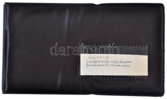 ~102db-os vegyes külföldi bankjegy gyűjtemény berakóban, főleg Szovjetunió és Jugoszlávia, valamint utódállamaik T:I--III- ~102pcs of various banknotes in album, mostly from the Soviet Union, Yugoslavia and their successor states C:AU-VG