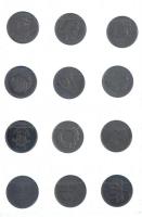 Kanada 1950-2007. 25c (42x) forgalmi emlékkiadások kisalakú berakóban T:1-,2
Canada 1950-2007. 25 C...