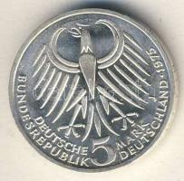 NSZK 1975. 5M Ag "Ebert" T:2