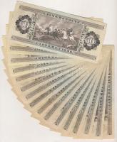 1975-1989. 50Ft (16x) T:II-III szép papír