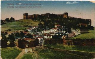 1918 Ochrida, Ohrid; Die Citadelle Zar-Samuels / fortress, castle, general view (EK)
