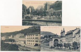 Karlovy Vary, Karlsbad; - 6 pre-1945 postcards