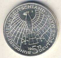 NSZK 1973. 5M Ag "Kopernikus" T:2