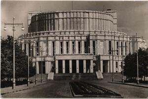 1957 Minsk, Dziarzauny teatr opiery / State Opera House, theatre (EK)