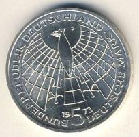 NSZK 1973. 5M Ag "Kopernikus" T:2