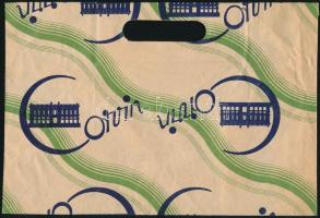 2 db Budapesti Nagyáruház és Corvin Áruház papírzacskó, szép állapotban