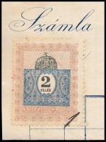 1913 Benyovits Adolf budapesti bútoráruház fametszetes fejlécű, okmánybélyeges kitöltött számlája, h...