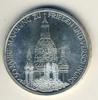 NSZK 1995. 10M Ag "Frauenkirche" T:2