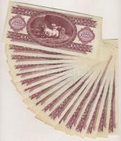 1984. 100Ft (17x) T:II-III mind szép papírral Adamo F35