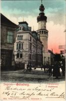 1903 Sopron, Oedenburg; Várostorony