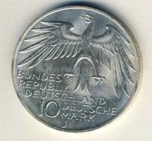 NSZK 1972J 10M Ag "Stadion" T:2