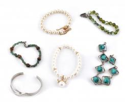 6 db bizsu karkötő