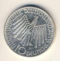 NSZK 1972F 10M Ag "Strahlenspirale (in München)" T:2