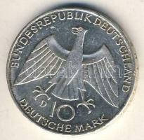 NSZK 1972D 10M Ag "Verbindungssymbole" T:2