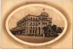 1912 Colombo, Grand Oriental Hotel, street view (EK)