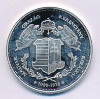 DN "Magyarország Keresztény Királyai / I. Ulászló 1440-1444" Ag emlékérem (20g/0.333/38,36...