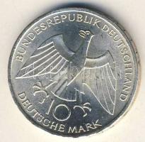 NSZK 1972J 10M Ag "Verbindungssymbole" T:2