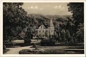 1940 Beszterce, Bistritz, Bistrita; sétatér / promenade, park
