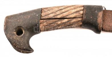 cca 1910 Saska, cári orosz, kozák kard, szablya, Jelzett. / Russian Kossak Shashka 92 cm