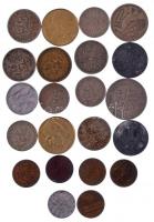 Csehszlovákia 1921-1992. 10h-10K (22x) T:2,2- Czechoslovakia 1921-1992. 10 Haleru - 10 Korun (22x) C:XF,VF