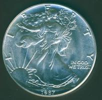USA 1987. 1$ Ag "Liberty" T:1