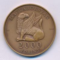 2014. 2000Ft Cu-Zn "Somogyvár-Kapuvár Nemzeti Emlékhely" T:BU