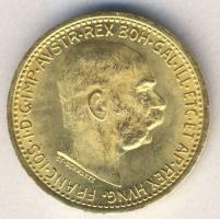 Ausztria 1912. 10K Au 3,38g T:1-/2+