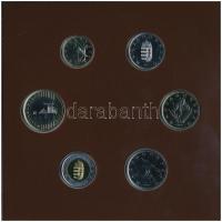 2017. 5Ft-200Ft (6xklf) forgalmi szett + "Magyar Pénzverő" emlékérem T:BU