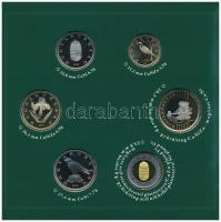 2012. 5Ft-200Ft (6xklf) forgalmi sor dísztokban "Magyarország" körirattal T:PP