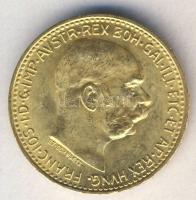 Ausztria 1912. 10K Au 3,38g T:1-/2+