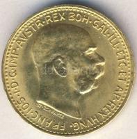 Ausztria 1912. 10K Au 3,38g T:1-/2+