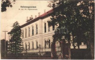 1919 Balassagyarmat, M. kir. állami főgimnázium