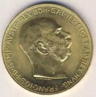 Ausztria 1915. 100K Au 33,875g T:1/2+