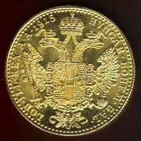 Ausztria 1915. 1D Au 3,49g T:1
