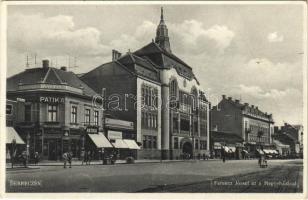 1931 Debrecen, Ferenc József út, Megyeháza, Arany Angyal gyógyszertár, patika, Rosenberg Emil üzlete