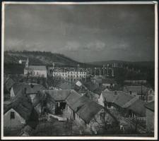 cca 1930-1940 Törökbálint, részlet, 14×12,5 cm