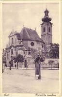 Győr, Karmelita templom (apró lyukak / tiny pinholes)