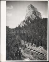cca 1920 Erdély, hegyek, fotó, 30×23,5 cm