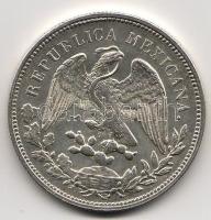 Mexikó 1908MoGV 1P ezüst T:2+