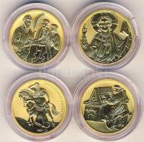 Ausztria 2000. 500Sch Au 10g + 2001. 5000Sch Au 10g + 2002. 50€ Au 10g + 50€ Au ...